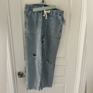 GAP elastic waistband jeans NWT